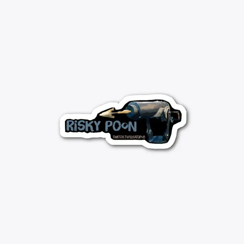 Risky Poon Decal 